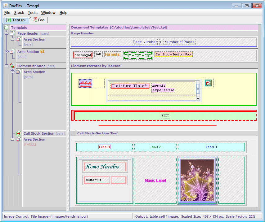 Template Components (demo)